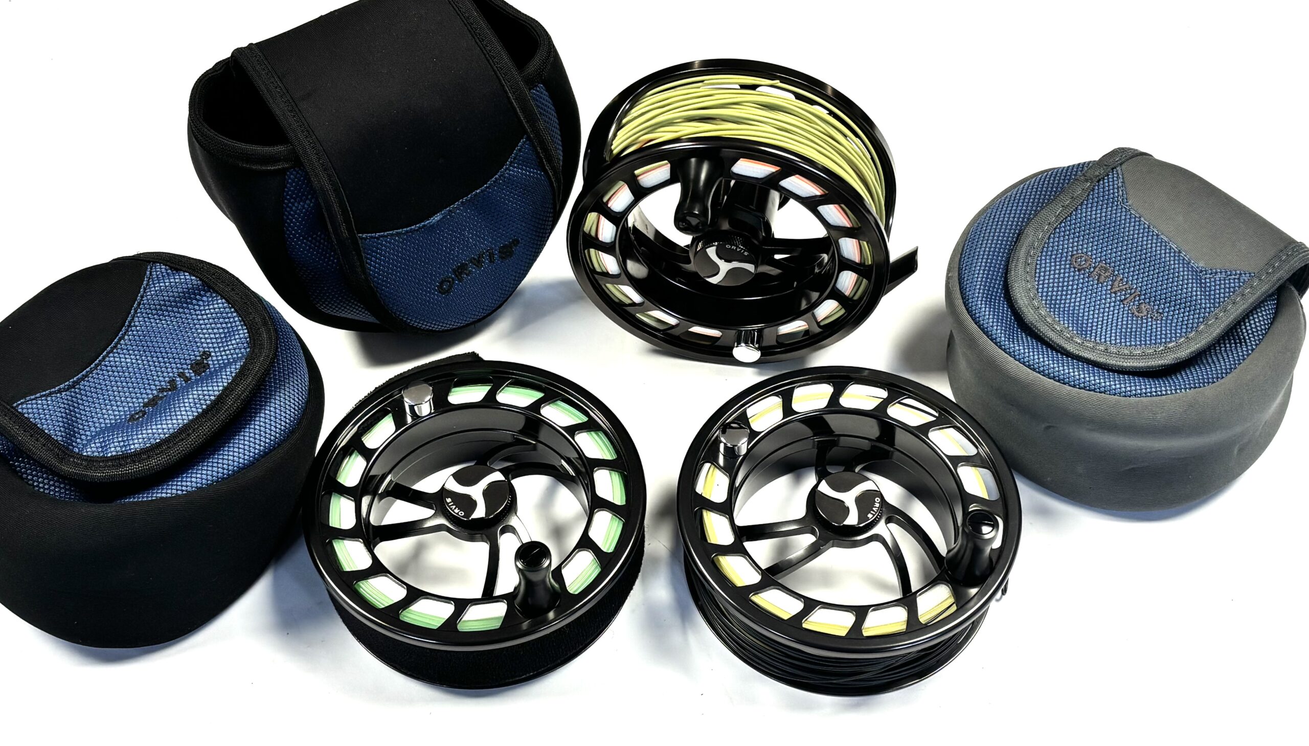 Orvis Mirage VII Fly Reel + 2 Spare Spools (c.2015)