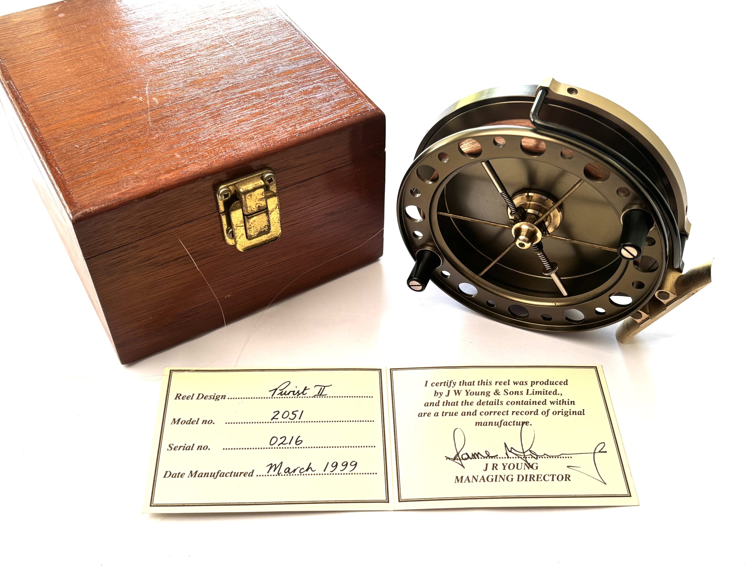 JW Young Reels - Thomas Turner Fishing Antiques
