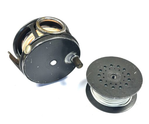 Hardy Bros Perfect 3.75" Salmon Fly Reel with Spare Spool