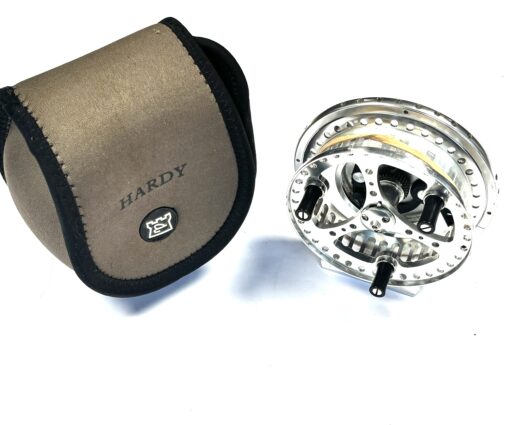 Hardy Conquest 4" Centrepin Reel with Pouch (c.2000s)