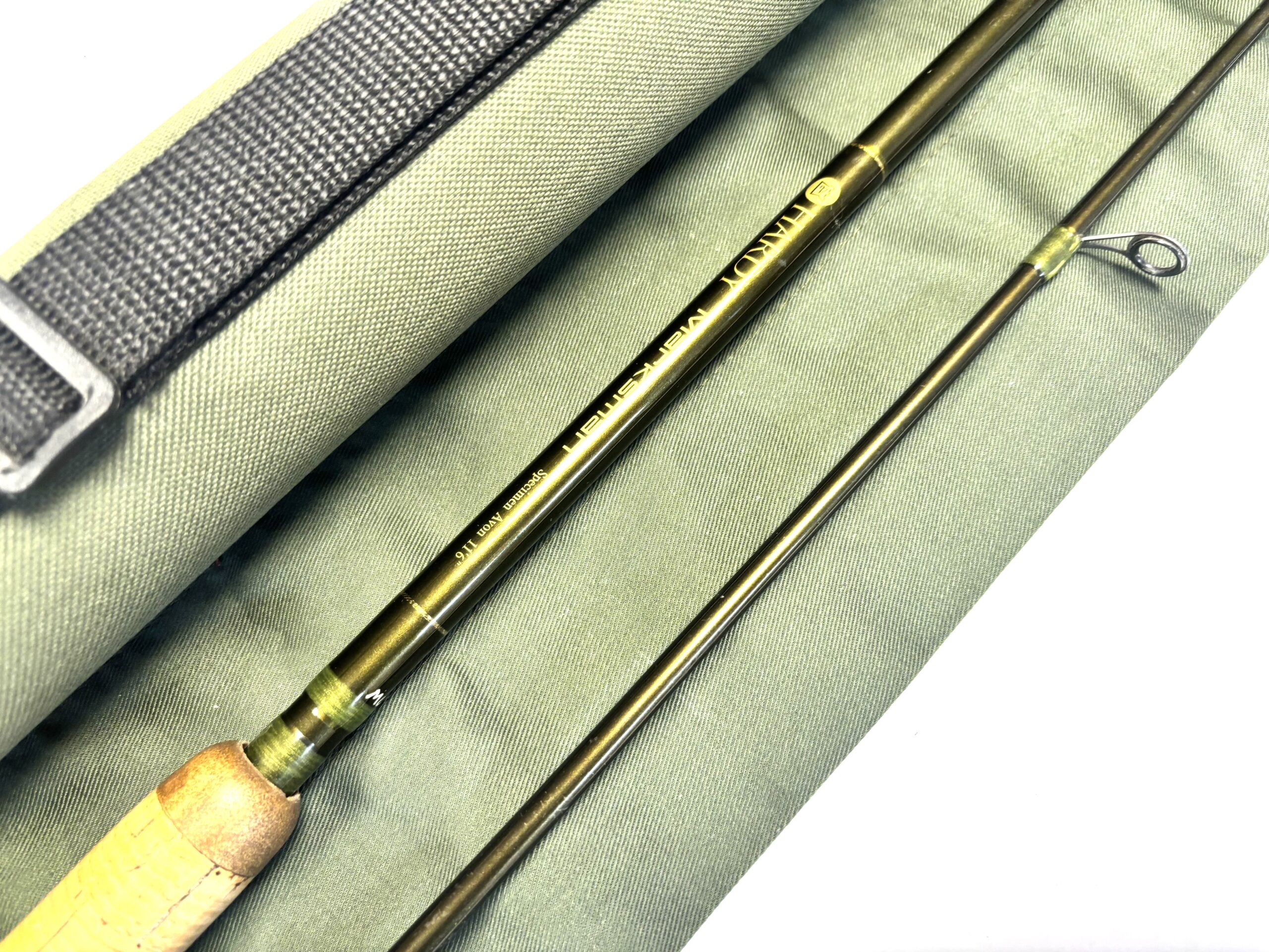 Hardy Marksman Specimen Avon 11'6" Coarse Fishing Rod with Bag & Tube (c.2000s) - Image 3