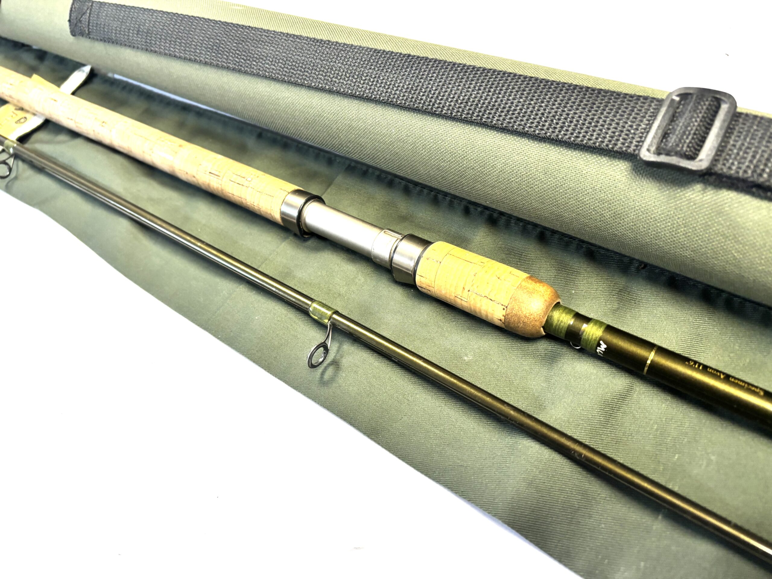 Hardy Marksman Specimen Avon 11'6" Coarse Fishing Rod with Bag & Tube (c.2000s) - Image 4