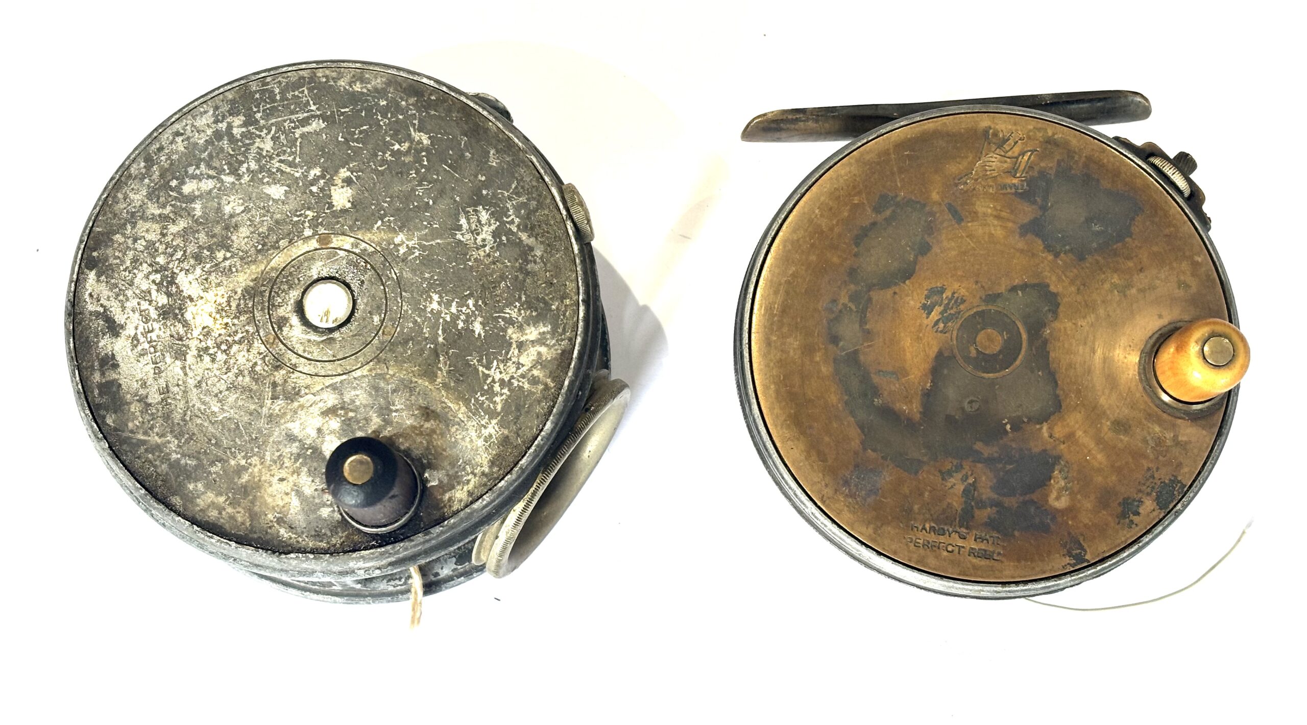 Hardy 4" Salmon Perfect Reels x 2 For Refurbishment / Spares