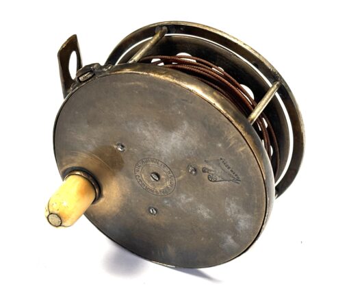 Alternative view of Hardy Transitional Brass Perfect 4 1/8” Reel