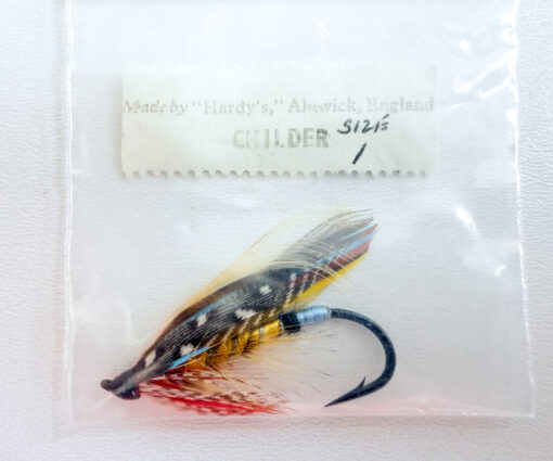 Hardy of Alnwick Childer Fully Dressed Salmon Fly 1 (Unused, Original Hardy Tag, c.1960s)