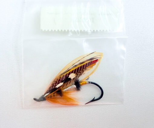 Alternative view of Hardy of Alnwick Torrish Fully Dressed Salmon Fly 1 (Unused, Original Hardy Tag, c.1960s)