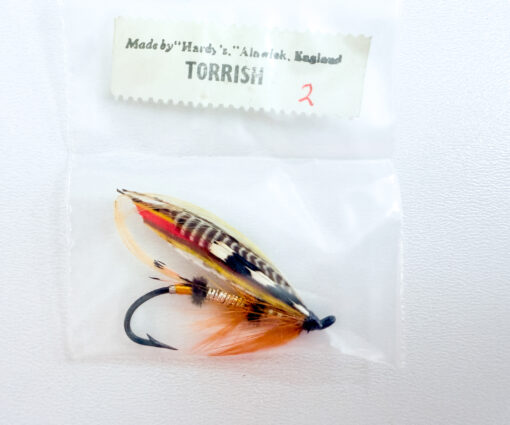 Hardy of Alnwick Torrish Fully Dressed Salmon Fly 2 (Unused, Original Hardy Tag, c.1960s)