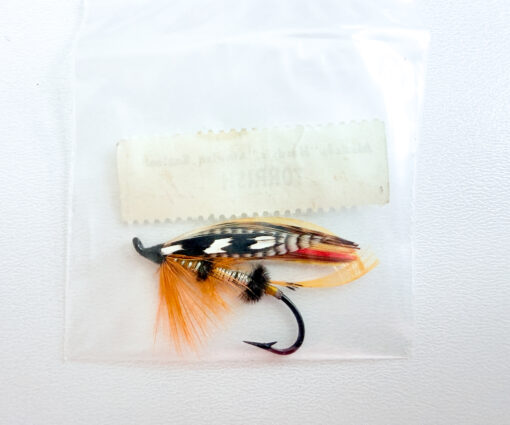 Alternative view of Hardy of Alnwick Torrish Fully Dressed Salmon Fly 4 (Unused, Original Hardy Tag, c.1960s)