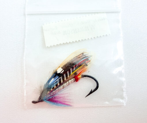 Alternative view of Hardy of Alnwick Wilkinson Fully Dressed Salmon Fly 1 (Unused, Original Hardy Tag, c.1960s)