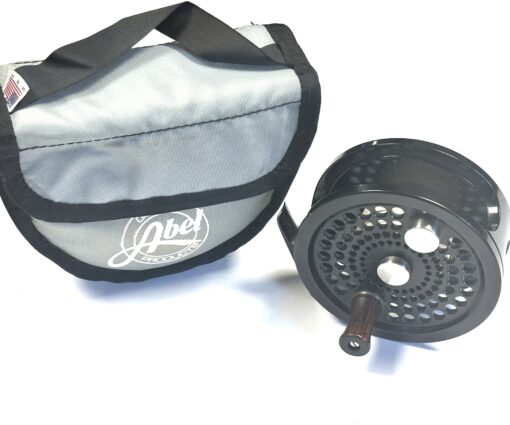 Abel No. 3 4" Saltwater Fly Reel, Black Anodised, Serial No. 1019 (c.2010s)