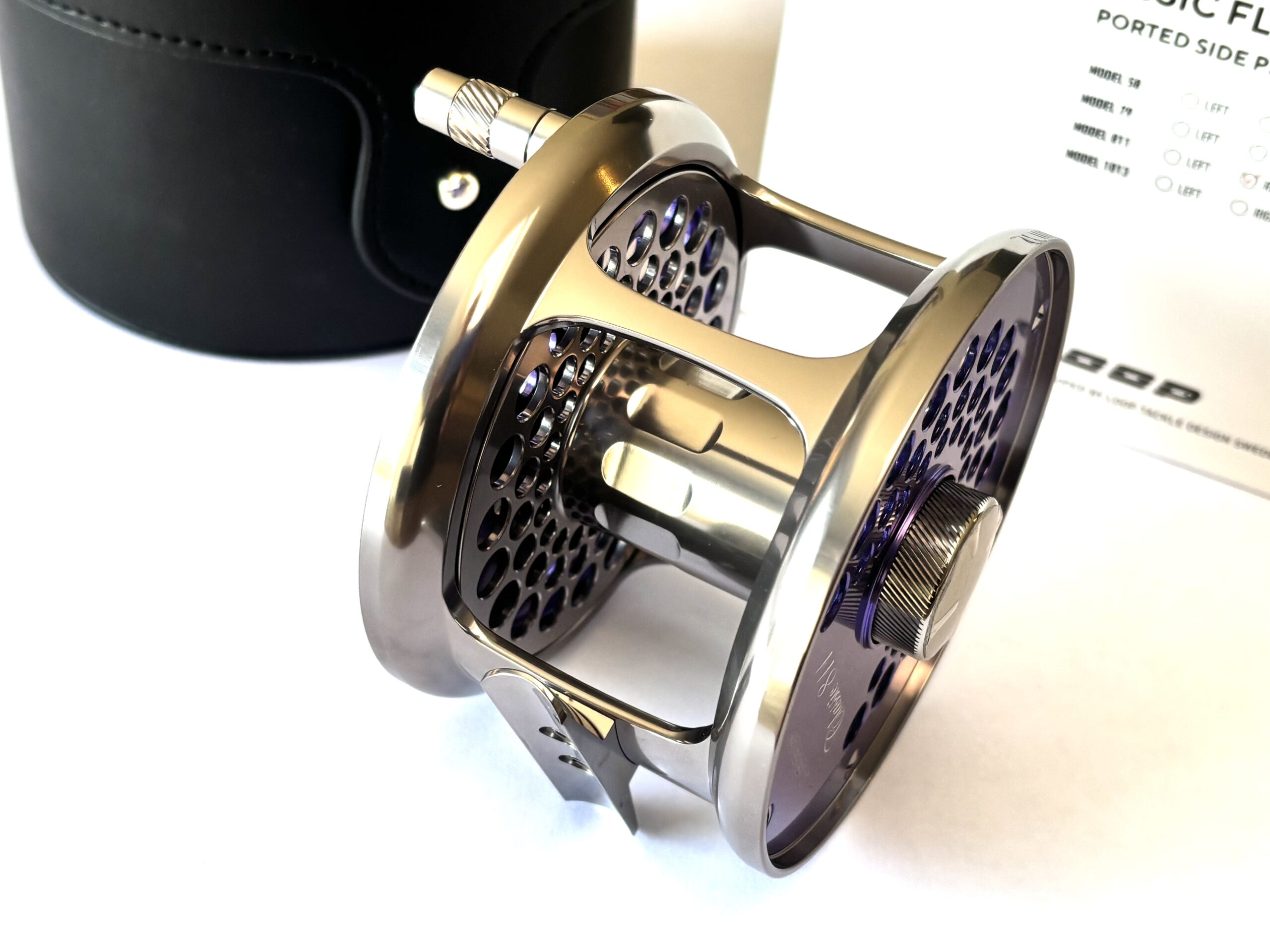 classic style fly reels Loop 10/13 Reel - unused Raprance Gold fly line is the ultimate all round Loop Classic Fly Reels -