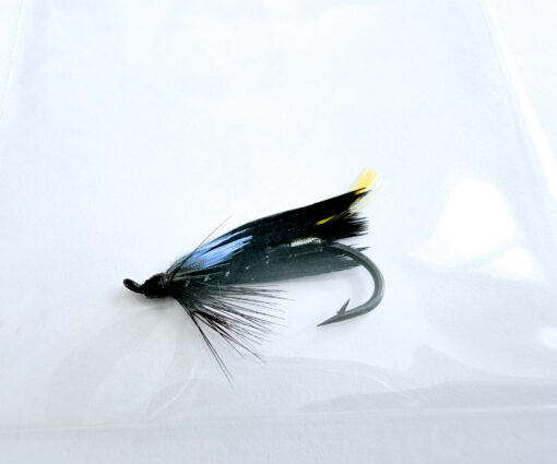 Alternative view of Hardy of Alnwick Sweep Fully Dressed Salmon Fly 6 (Unused, c.1960s)