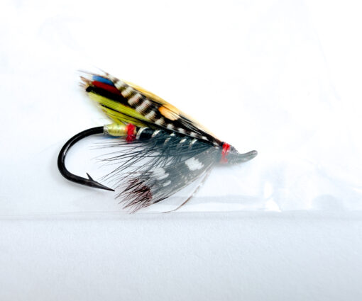 Hardy of Alnwick Black Doctor Fully Dressed Salmon Fly 4 (Unused, c.1960s)