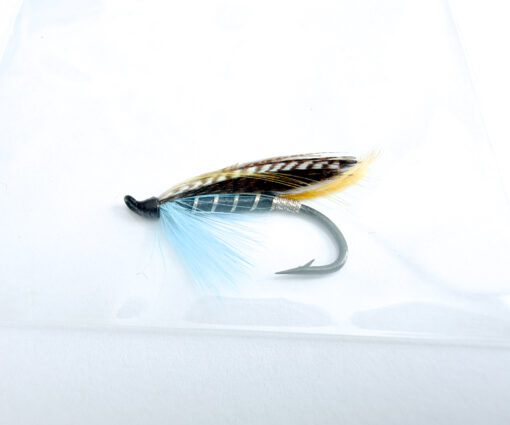 Alternative view of Hardy of Alnwick Blue Charm Fully Dressed Salmon Fly 6 (Unused, c.1960s)