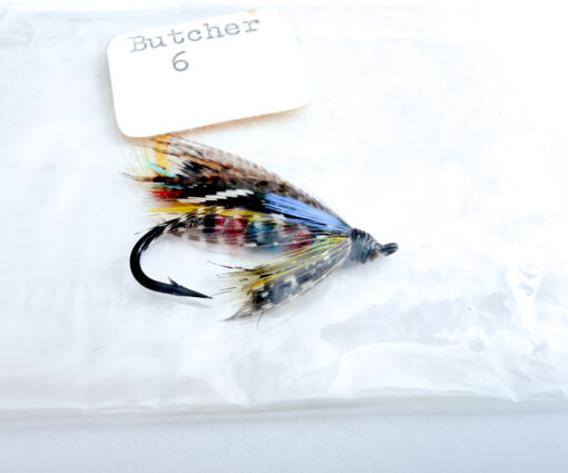 Hardy of Alnwick Butcher Fully Dressed Salmon Fly 6 (Unused, c.1960s)