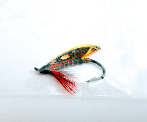 Alternative view of Hardy of Alnwick Thunder & Lightning Fully Dressed Salmon Fly 6 (Unused, c.1960s)