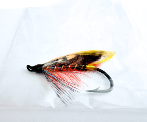 Alternative view of Hardy of Alnwick Thunder & Lightning Fully Dressed Salmon Fly 2 (Unused, c.1960s)
