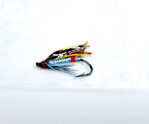 Alternative view of Hardy of Alnwick Blue Doctor Fully Dressed Salmon Fly 8 (Unused, c.1960s)