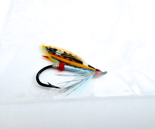 Hardy of Alnwick Blue Doctor Fully Dressed Salmon Fly 6 (Unused, c.1960s)