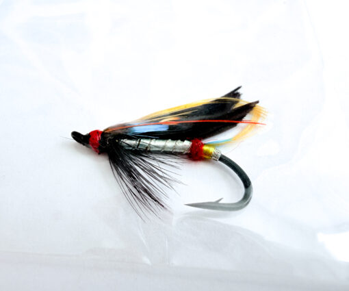Alternative view of Hardy of Alnwick Night Hawk Fully Dressed Salmon Fly 6 (Unused, c.1960s)