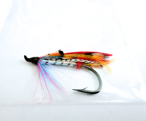 Alternative view of Hardy of Alnwick Wilkinson Fully Dressed Salmon Fly 2 (Unused, c.1960s)