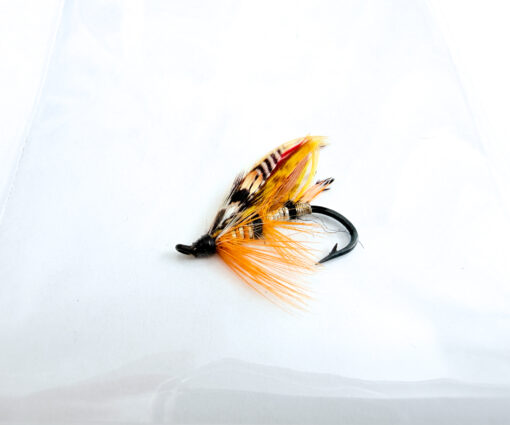 Alternative view of Hardy of Alnwick Torrish Fully Dressed Salmon Fly 8 (Unused, c.1960s)