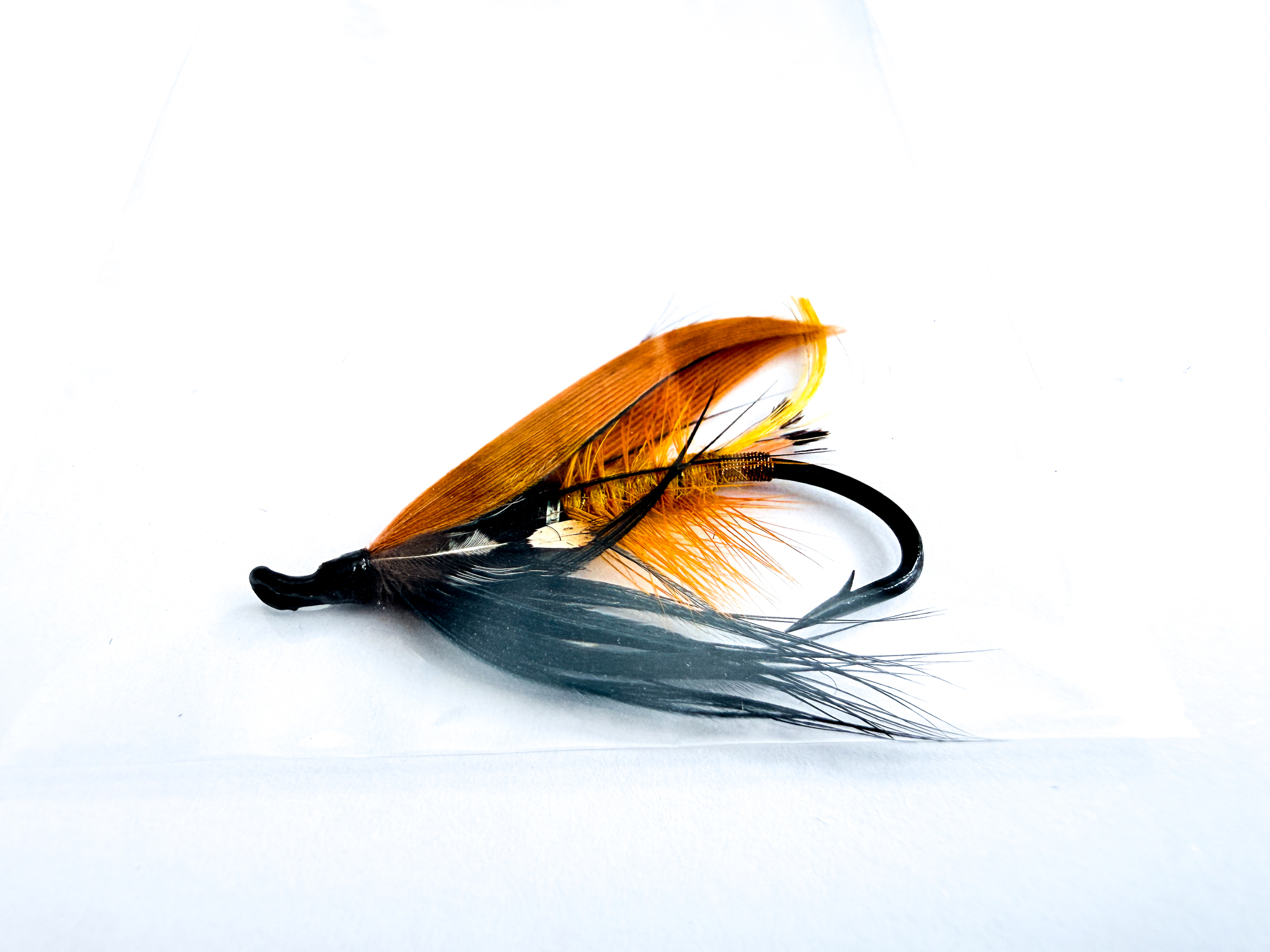Hardy of Alnwick Ackroyd Fully Dressed Salmon Fly 1 (Unused, c.1960s) - Image 2