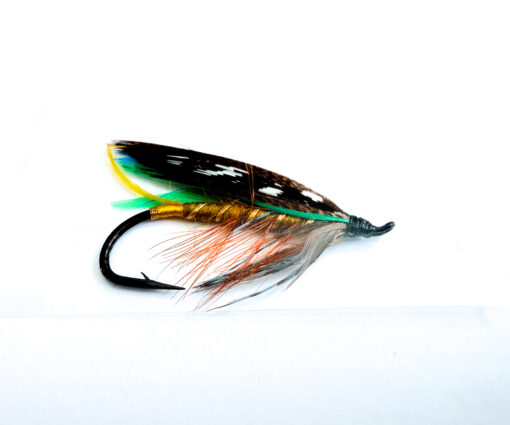 Hardy of Alnwick Golden Olive Fully Dressed Salmon Fly 1 (Unused, c.1960s)