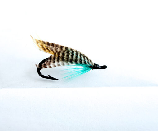 Hardy of Alnwick Silver Blue Fully Dressed Salmon Fly 6 (Unused, c.1960s)