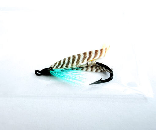 Alternative view of Hardy of Alnwick Silver Blue Fully Dressed Salmon Fly 6 (Unused, c.1960s)