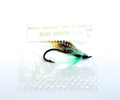 Hardy of Alnwick Blue Charm (LW) Fully Dressed Salmon Fly 6 (Unused, In Original Sealed Packet, c.1960s)