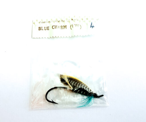 Hardy of Alnwick Blue Charm (LW) Fully Dressed Salmon Fly 4 (Unused, In Original Sealed Packet, c.1960s)