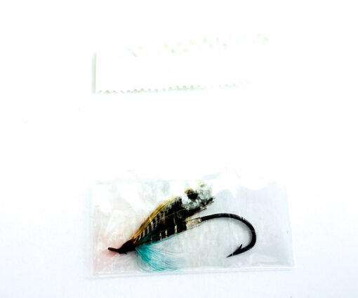 Alternative view of Hardy of Alnwick Blue Charm (LW) Fully Dressed Salmon Fly 4 (Unused, In Original Sealed Packet, c.1960s)