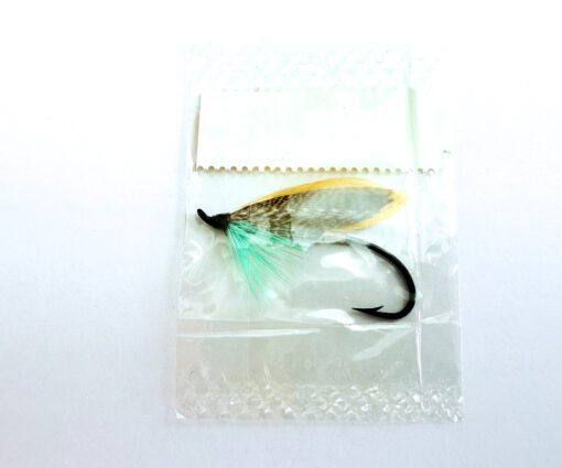 Alternative view of Hardy of Alnwick Blue Charm (LW) Fully Dressed Salmon Fly 2 (Unused, In Original Sealed Packet, c.1960s)