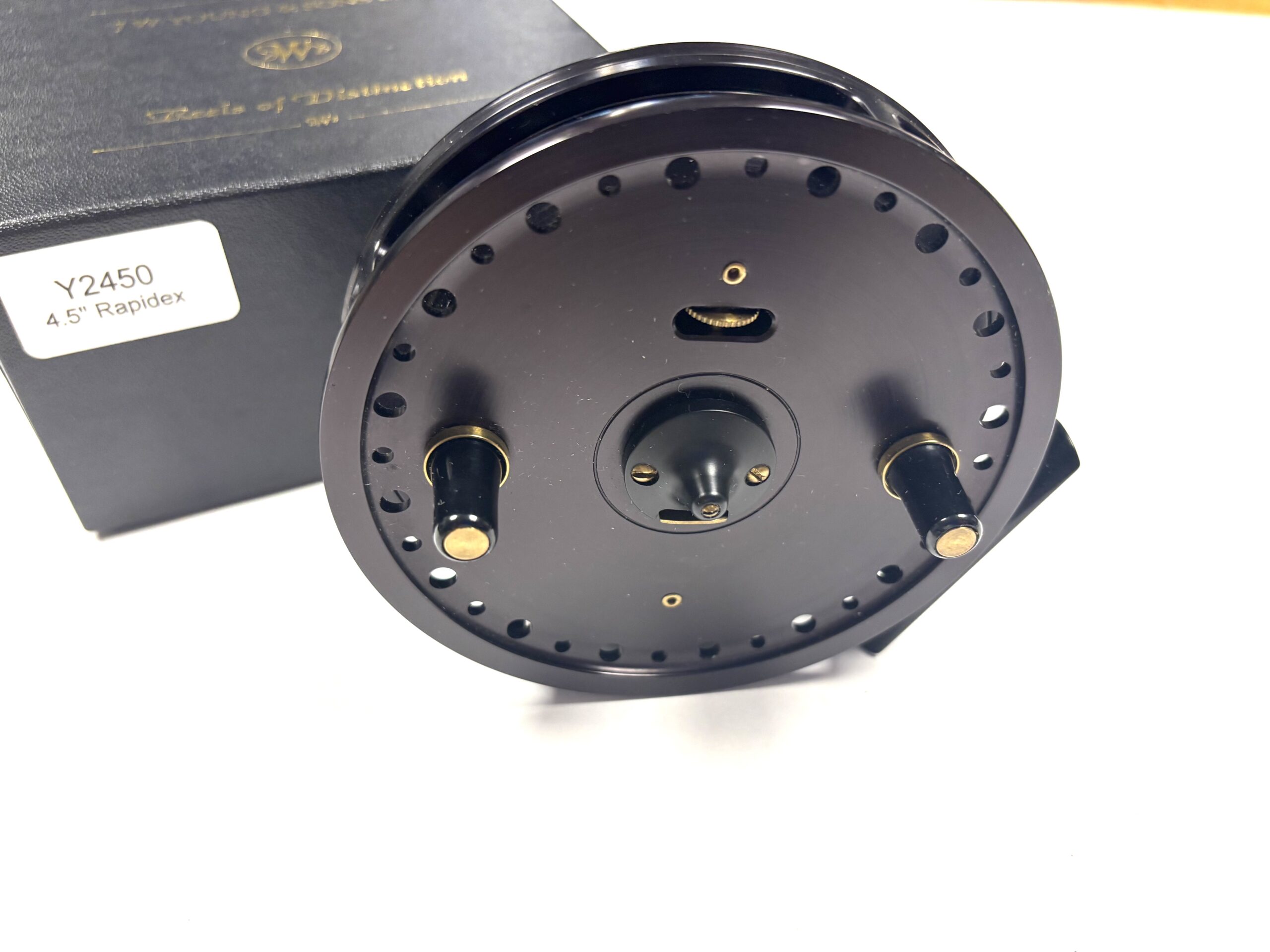 J.W. Young Y2450 Rapidex II 4.5" Centrepin Reel - Image 2
