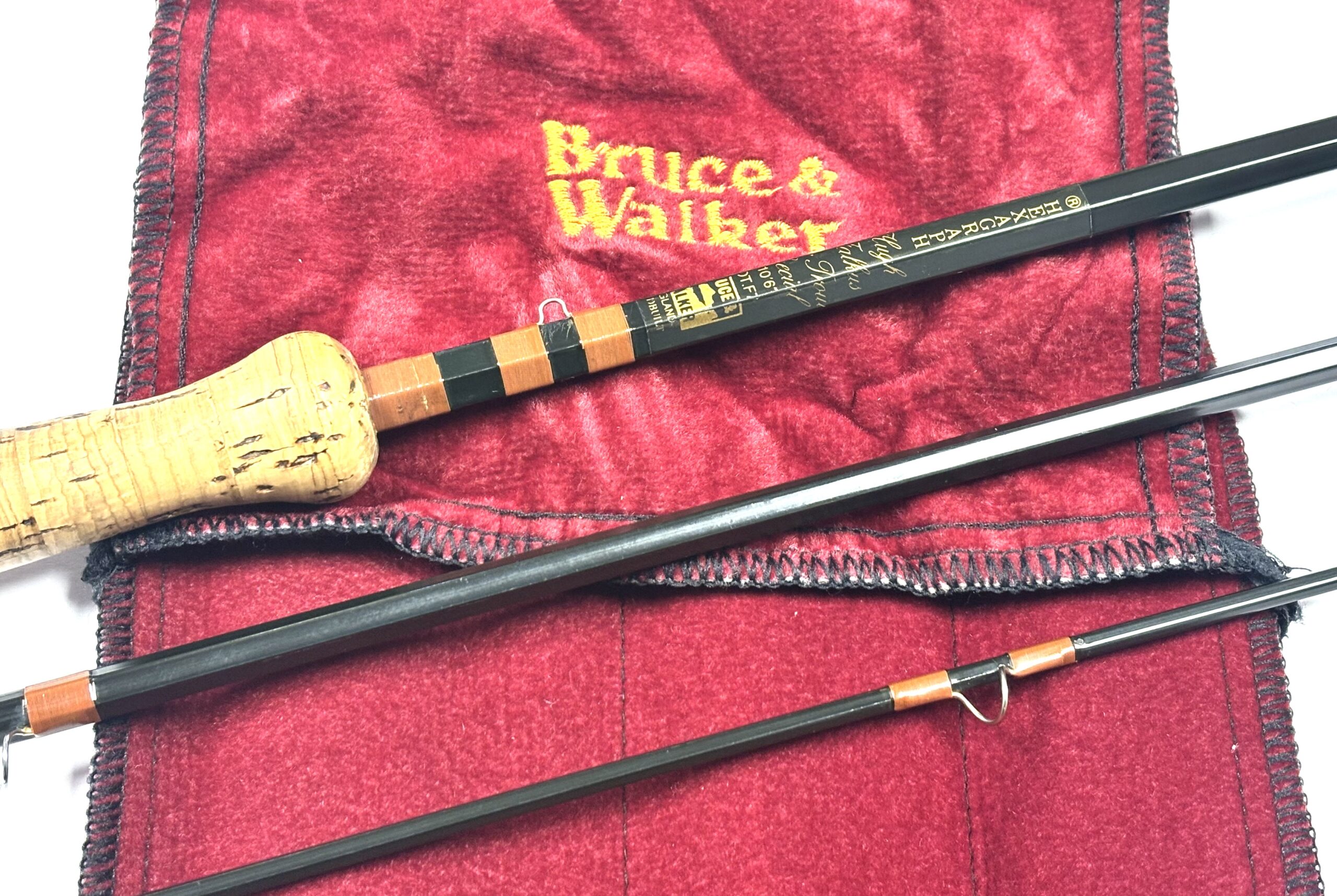 Bruce & Walker Hexagraph Trout Special 10’6” #5–#7 Fly Rod