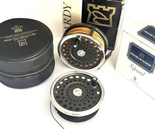 Hardy Marquis No.2 Salmon 4 1/8” Fly Reel with Spare Spool